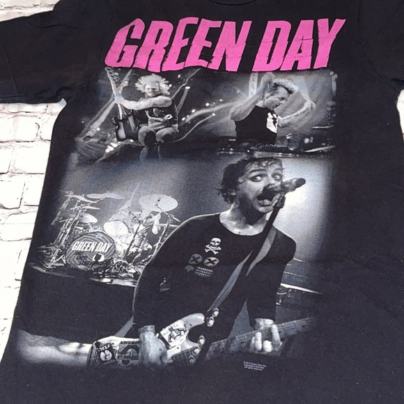 VINTAGE MENS GREEN DAY TEE SIZE S - Picture 3 of 8